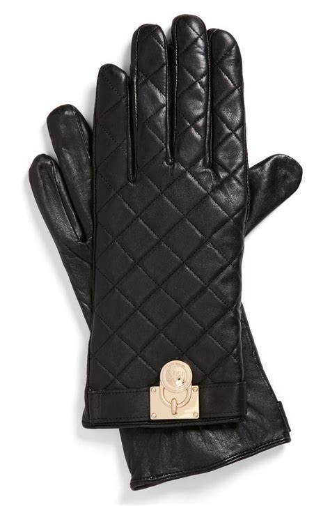 michael kors mens gloves|michael kors leather gloves.